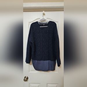 Navy Blue Sweater for Women